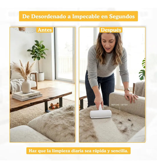 Clan Paws® HairFree - Rodillo Quitapelos Reutilizable