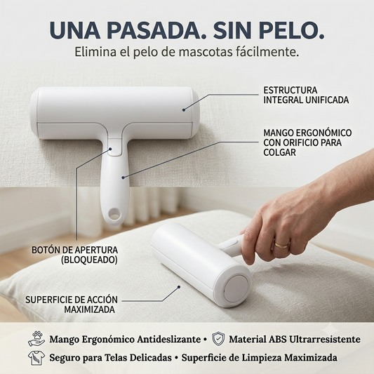 Clan Paws® HairFree - Rodillo Quitapelos Reutilizable